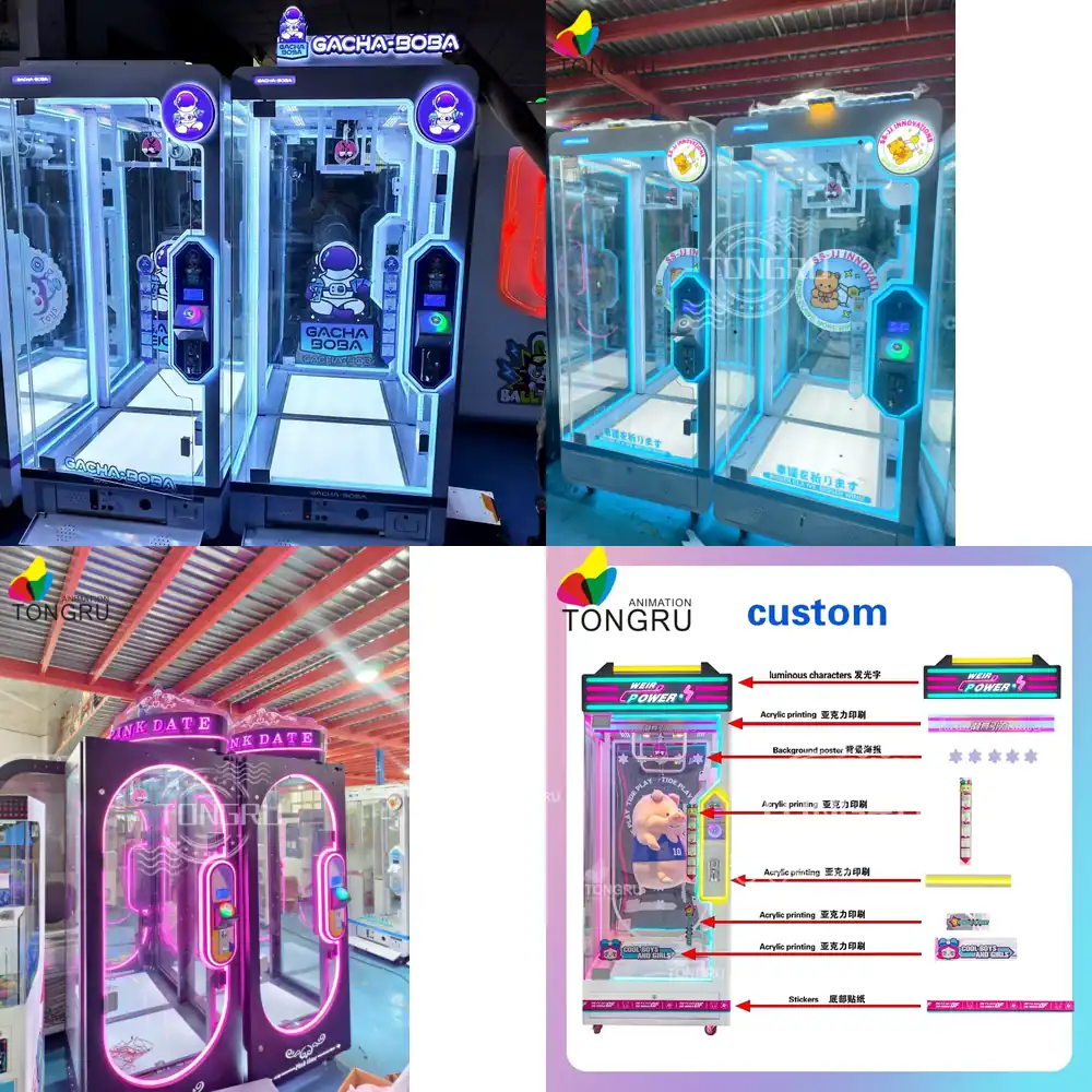 Arcade Games Vending - 大型おもちゃクレーンゲーム機、ロープカットはさみゲーム機、屋内アーケードぬいぐるみ景品販売ギフトはさみ景品機