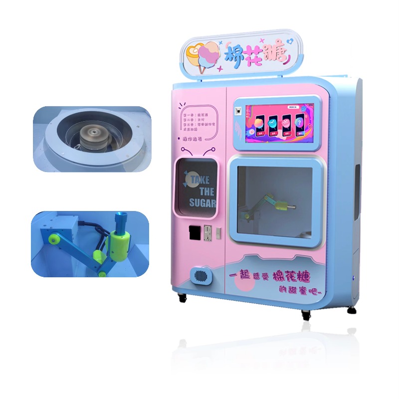 Candy Vending Machine - 綿菓子製造機 自動電子生産機器 マシュマロ自動販売機