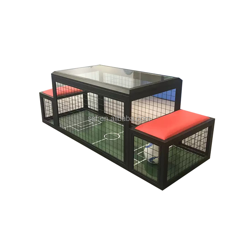 Foosball Table Commercial - S.Q.F業務用インタラクティブフーズボールテーブル コイン式屋内サッカーゲームテーブル