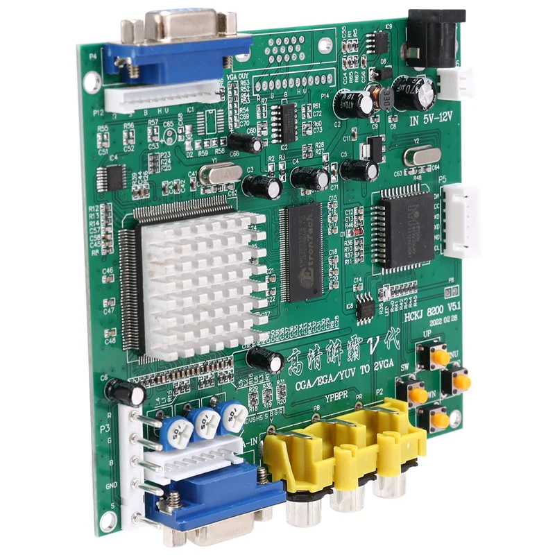 Usb Game Board Jamma - GBS8200 CGA/EGA/YUV/RGB から VGA 出力へのアーケード ジャマ