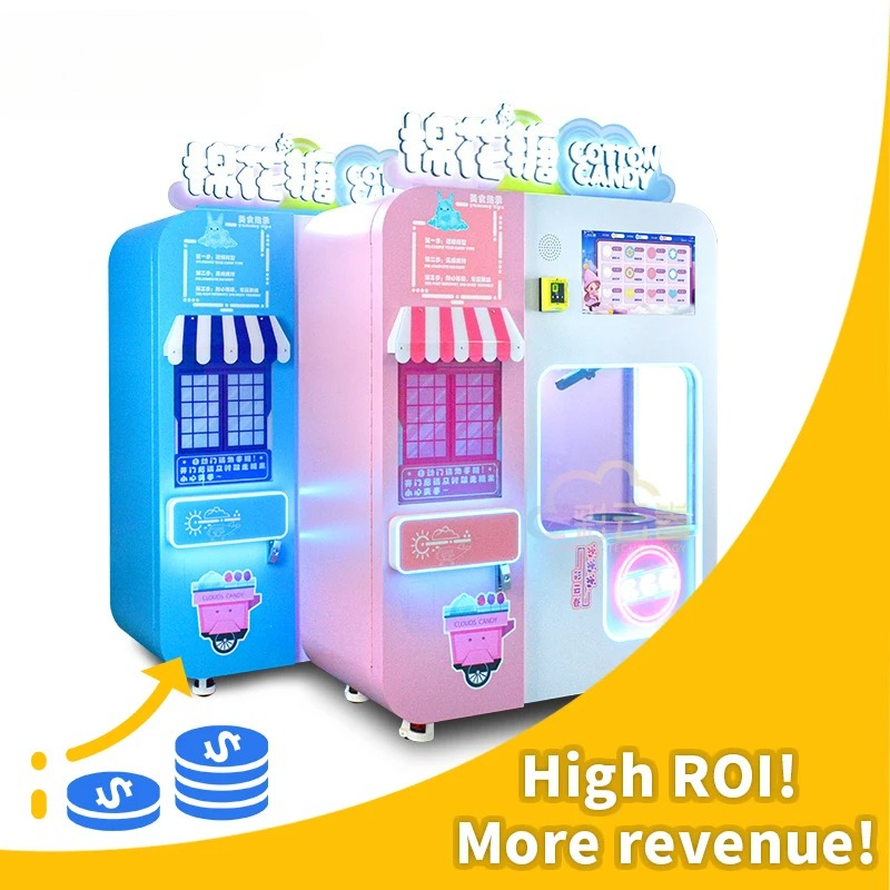 Candy Vending Machine - コットンキャンディ自動販売機 6色展開 SDK機能付き