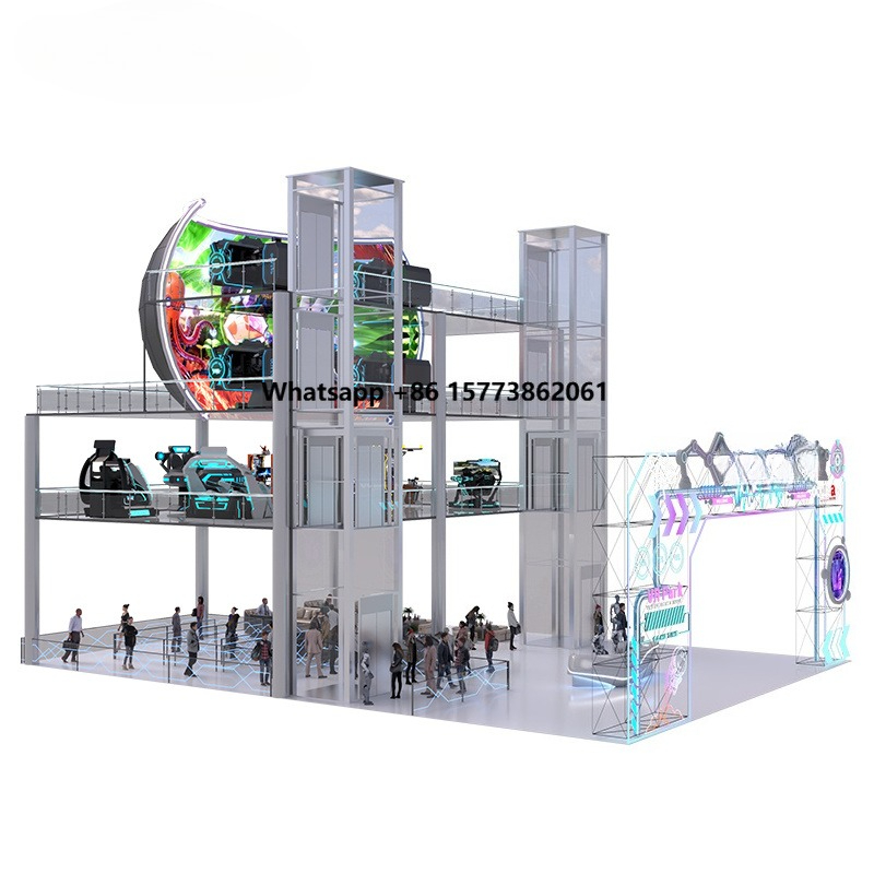 Arcade Games & Vending Llc - ドームフライングシネマ2026 VRテーマパークアーケードゲームシミュレーター屋外遊園地9Dゲームマシン12Dキッズ屋内プレイグラウンド