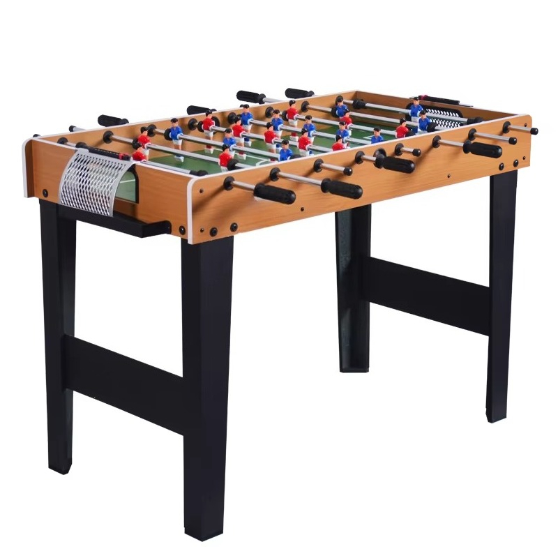 Foosball Table Commercial - 木製カラー48インチフーズボールテーブルサッカーゲームポータブル