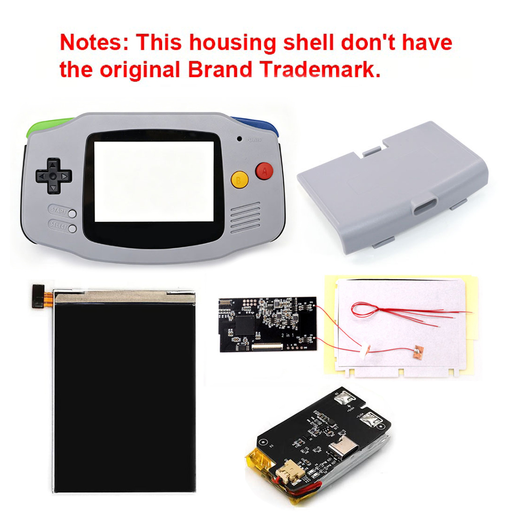 Lcd Screen Arcade - Hispeedido V2 IPS液晶画面 はんだ付け不要 3.2インチ USB-C充電式バッテリー