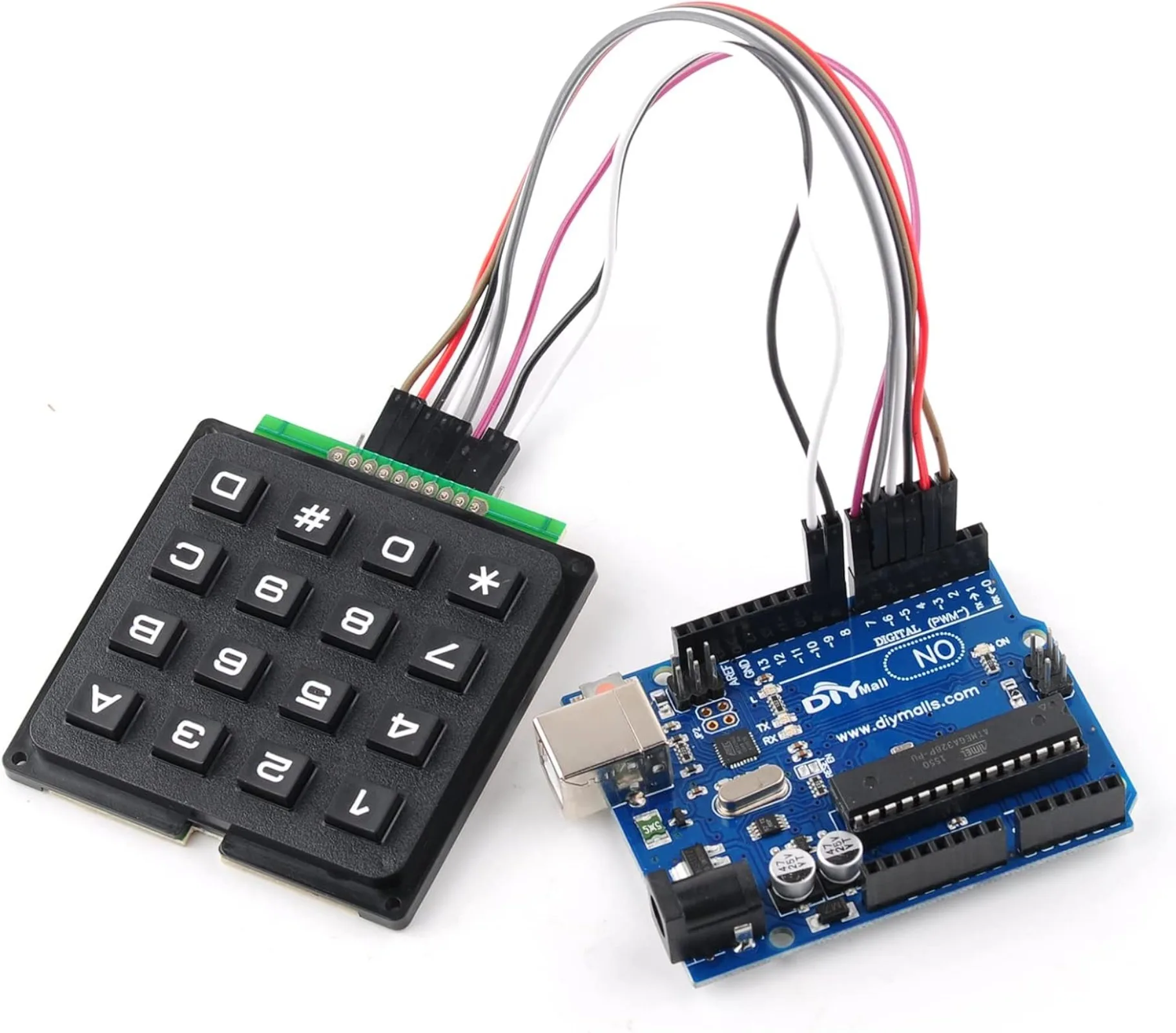 4x4 マトリックス メンブレン キーパッド 16 キー キ - Arduino Vending Machine Project のレビューと価格