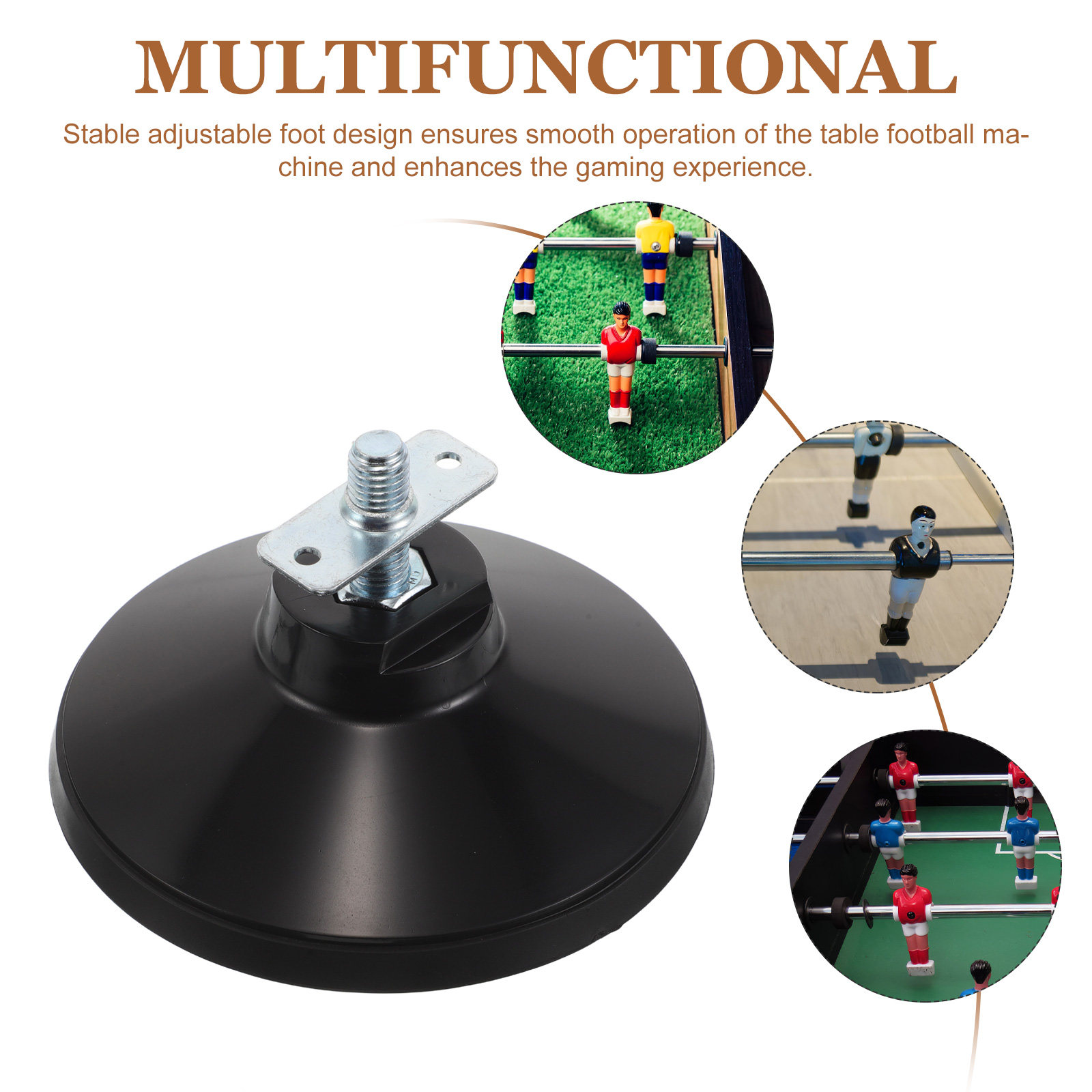 2個入りテーブルフットボール用レベラー、頑丈な調整可能な水平 - Foosball Table Commercial のレビューと価格