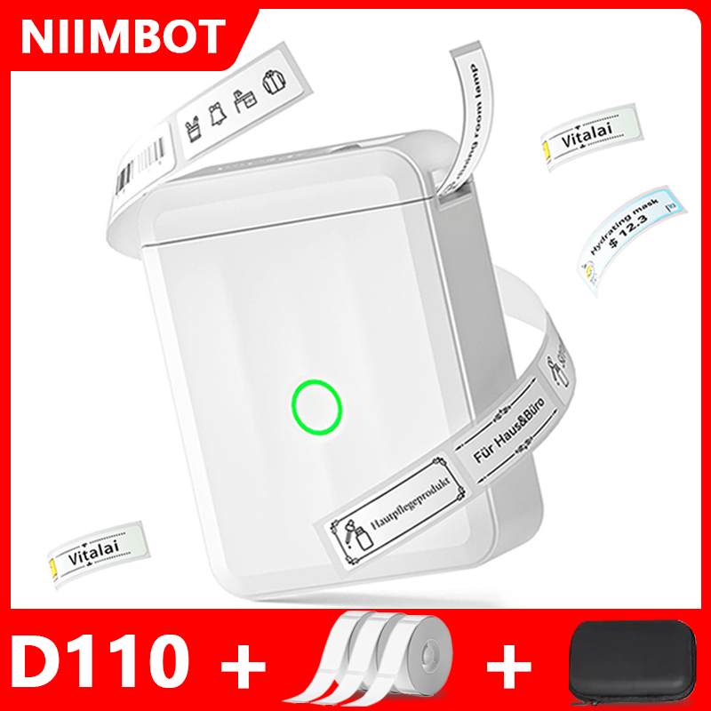 Niimbot D110 ワイヤレスミニポータブルプリンタス - Ticket Redemption Machine のレビューと価格