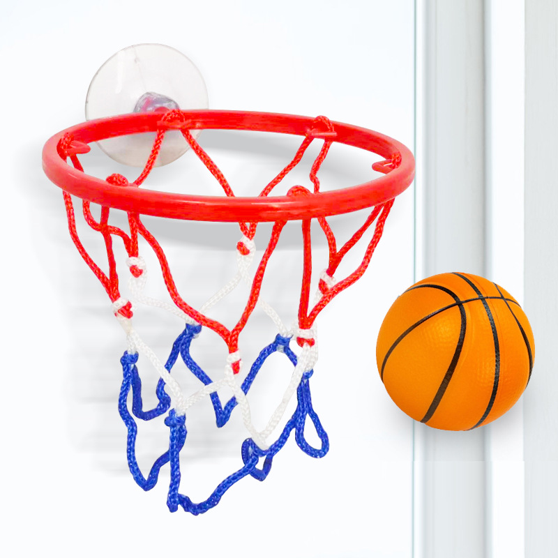 子供用室内ミニバスケットボールフープセット、吸盤付き壁掛け、 - Basketball Arcade Game のレビューと価格