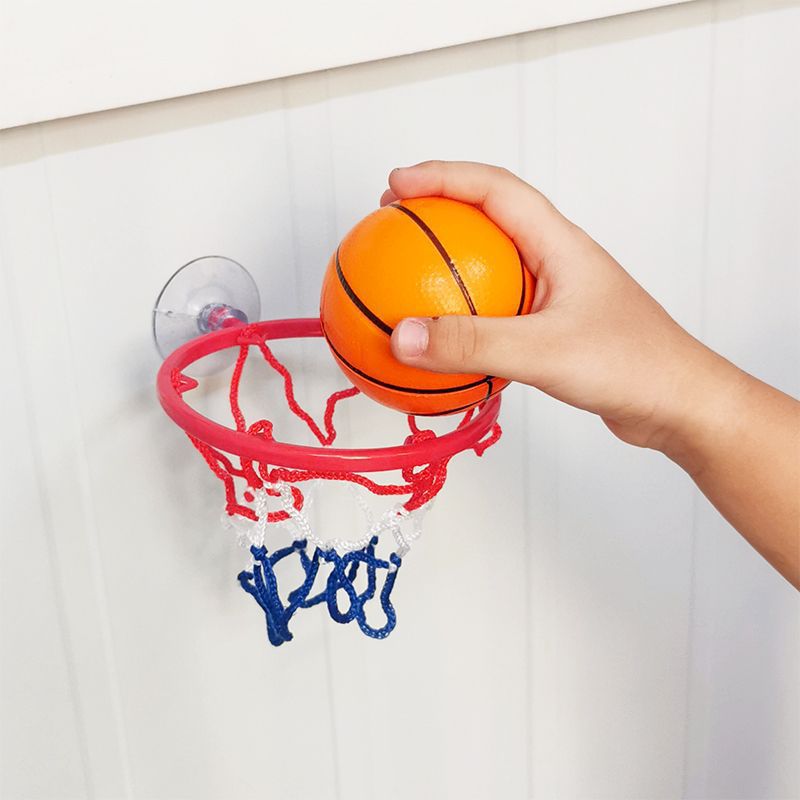 子供用室内ミニバスケットボールフープセット、吸盤付き壁掛け、 - Basketball Arcade Game のレビューと価格