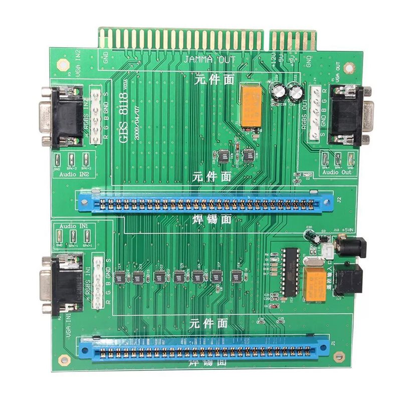マルチJAMMAスイッチャー D5271A GBS-8118 - Usb Game Board Jamma のレビューと価格
