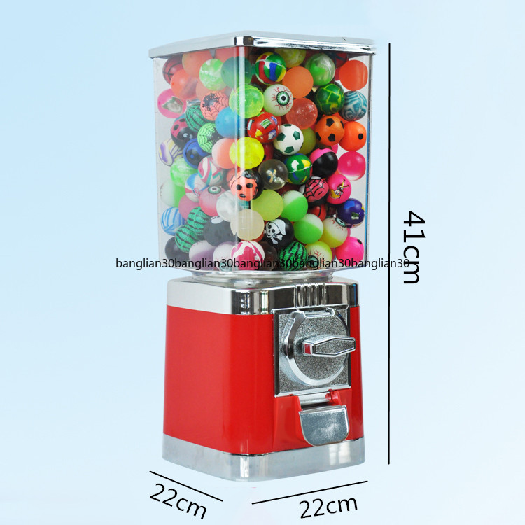 コインボックス付きバウンスボール自動販売機 GV18F、キャ - Candy Vending Machine のレビューと価格
