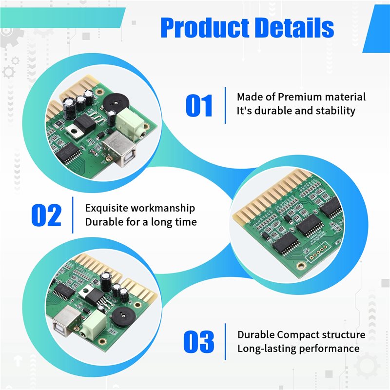 新しいMAMEアーケードマシン、28ピンボードゲームコントロ - Usb Game Board Jamma のレビューと価格
