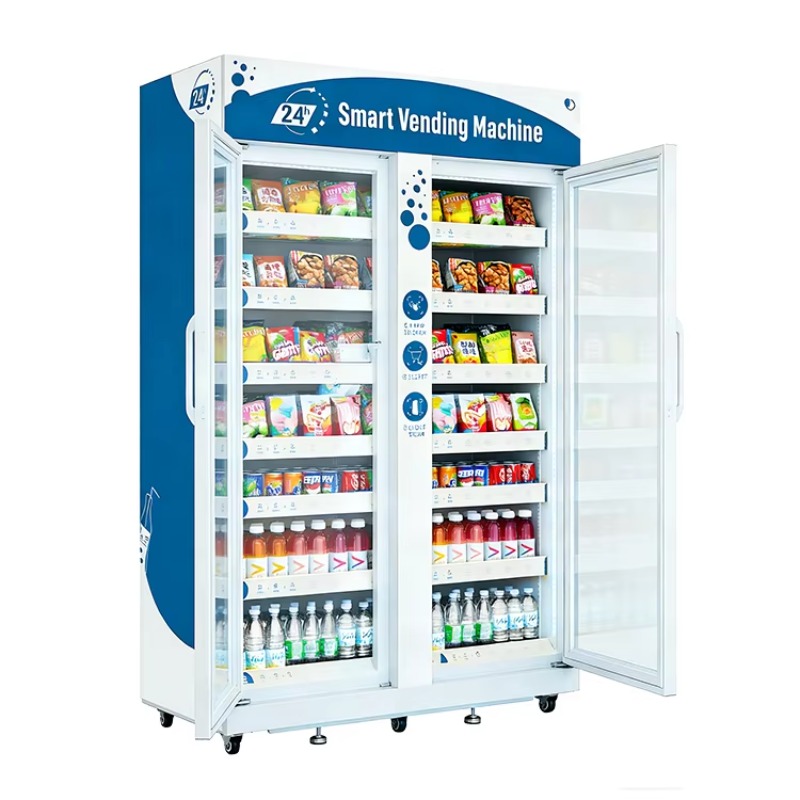 AIスマート冷蔵庫 EU/USキャッシュレス大容量重力検知式 - Open Vending Machine のレビューと価格