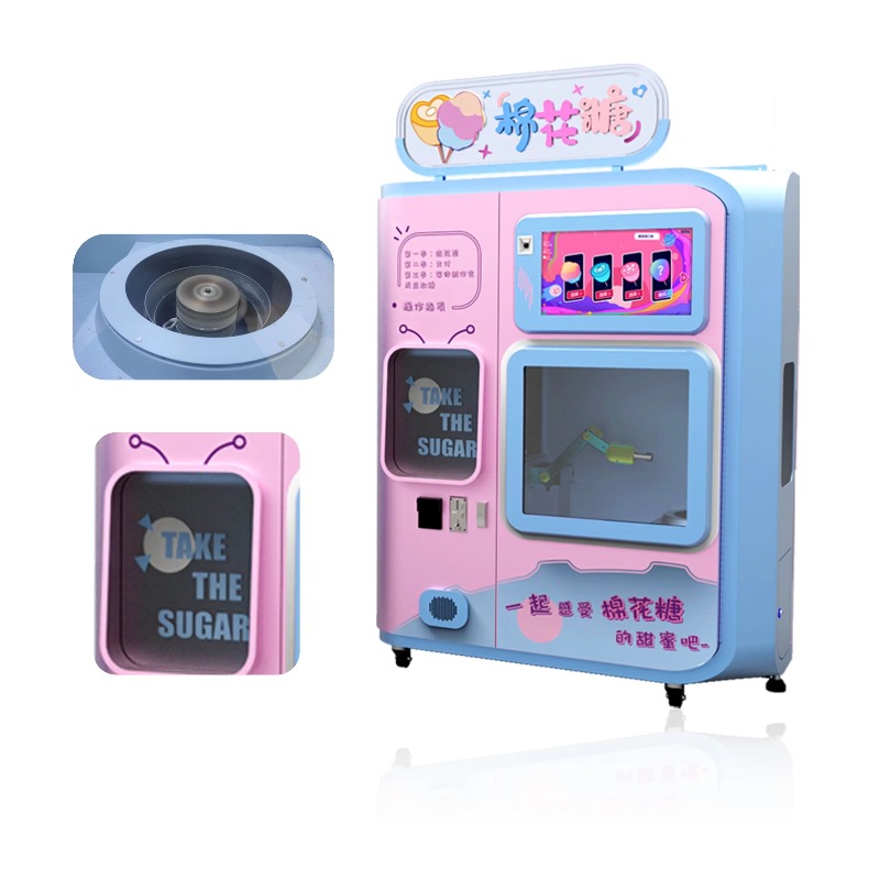 綿菓子製造機 自動電子生産機器 マシュマロ自動販売機 - Candy Vending Machine のレビューと価格