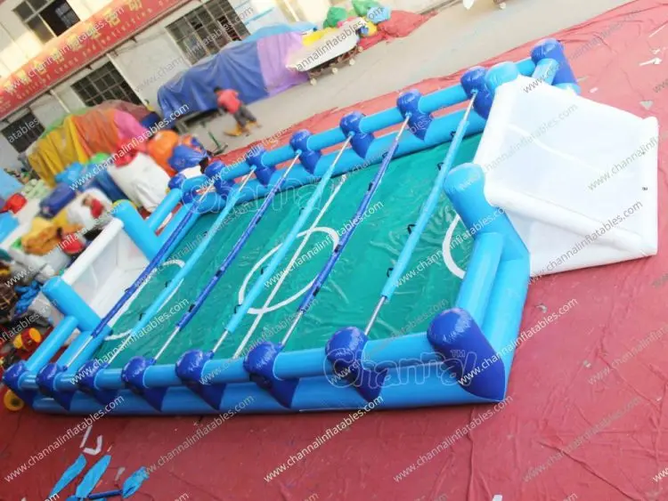 新しいデザインのインフレータブル人間テーブルサッカー スポー - Foosball Table Commercial のレビューと価格
