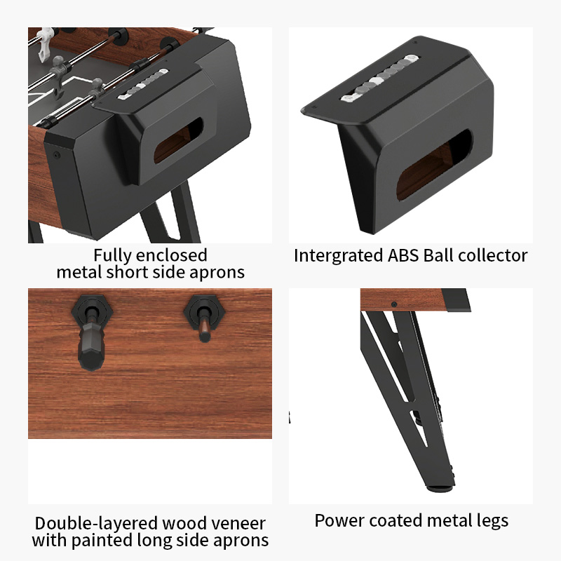 工場卸売カスタマイズ可能高品質フーズボールテーブルサッカーテ - Foosball Table Commercial のレビューと価格