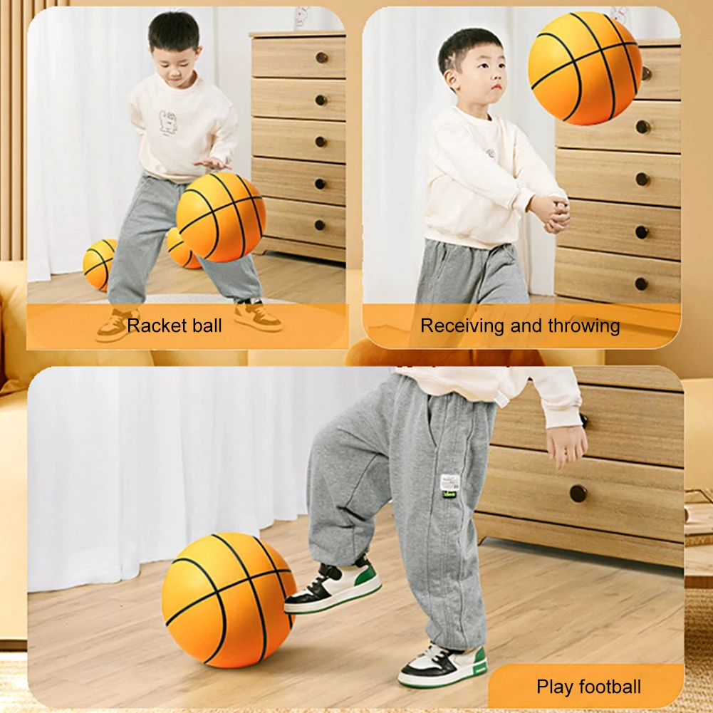静音バスケットボール 直径18/21/24cm 室内用 静音 - Basketball Arcade Game のレビューと価格